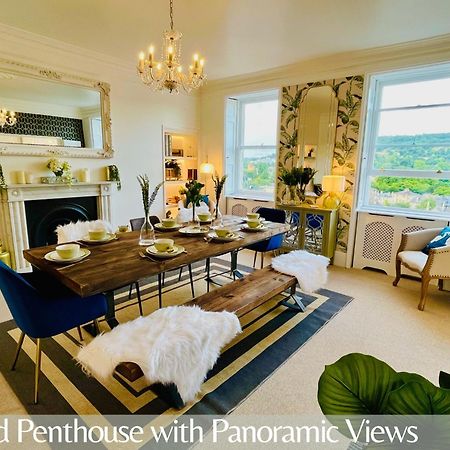 The Paragon Penthouse - Stunning Views Over Bath! Bagian luar foto