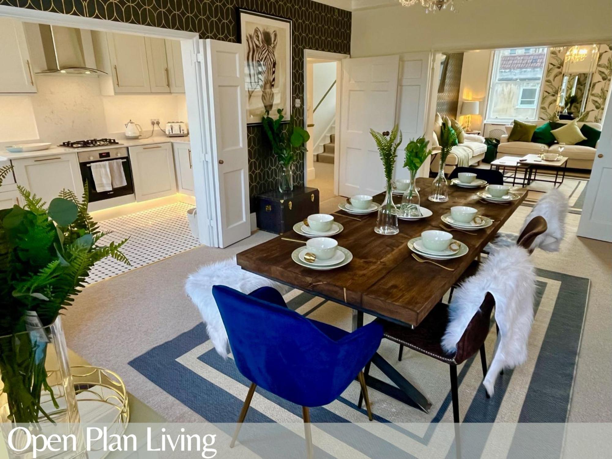 The Paragon Penthouse - Stunning Views Over Bath! Bagian luar foto