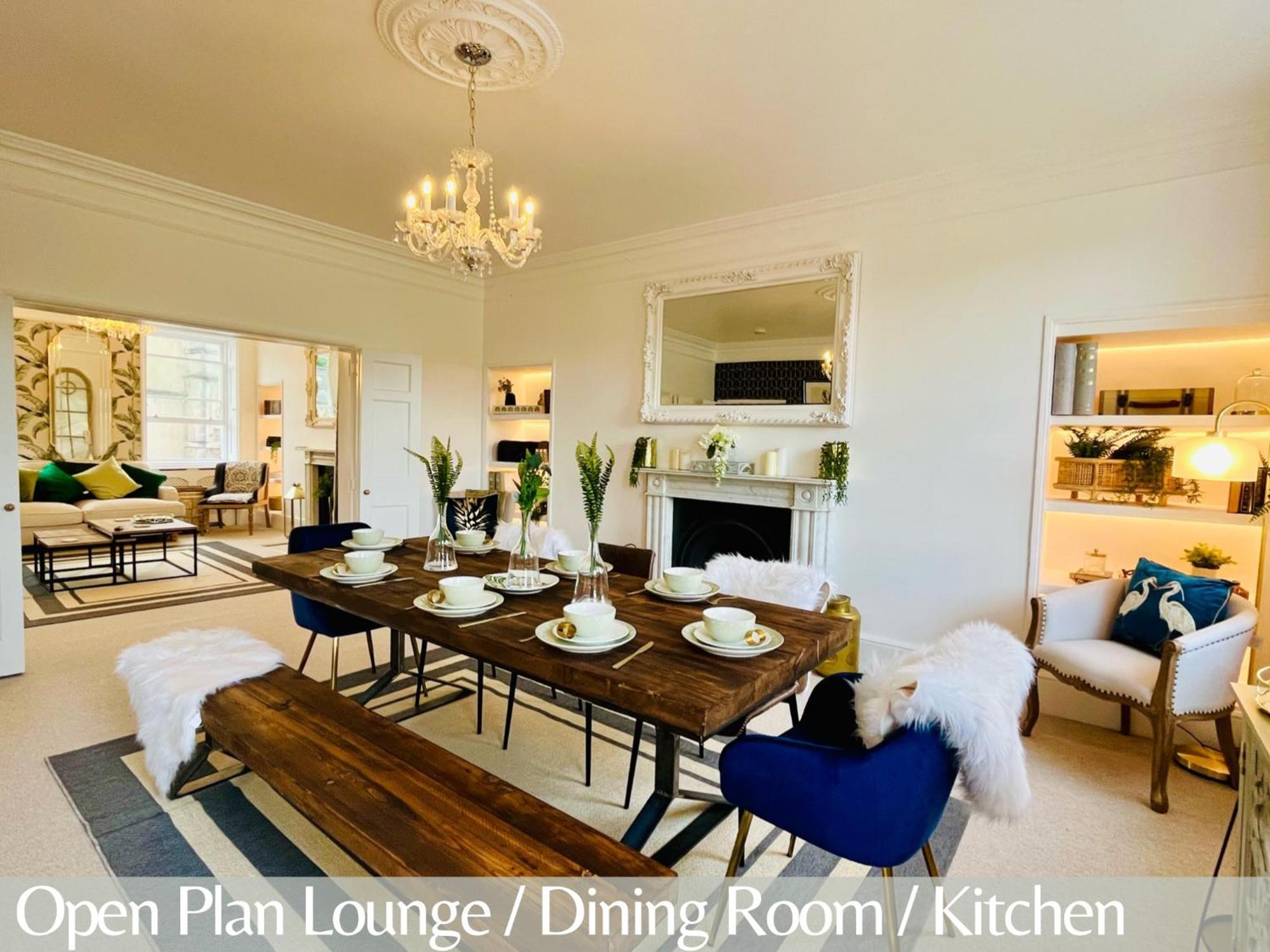 The Paragon Penthouse - Stunning Views Over Bath! Bagian luar foto