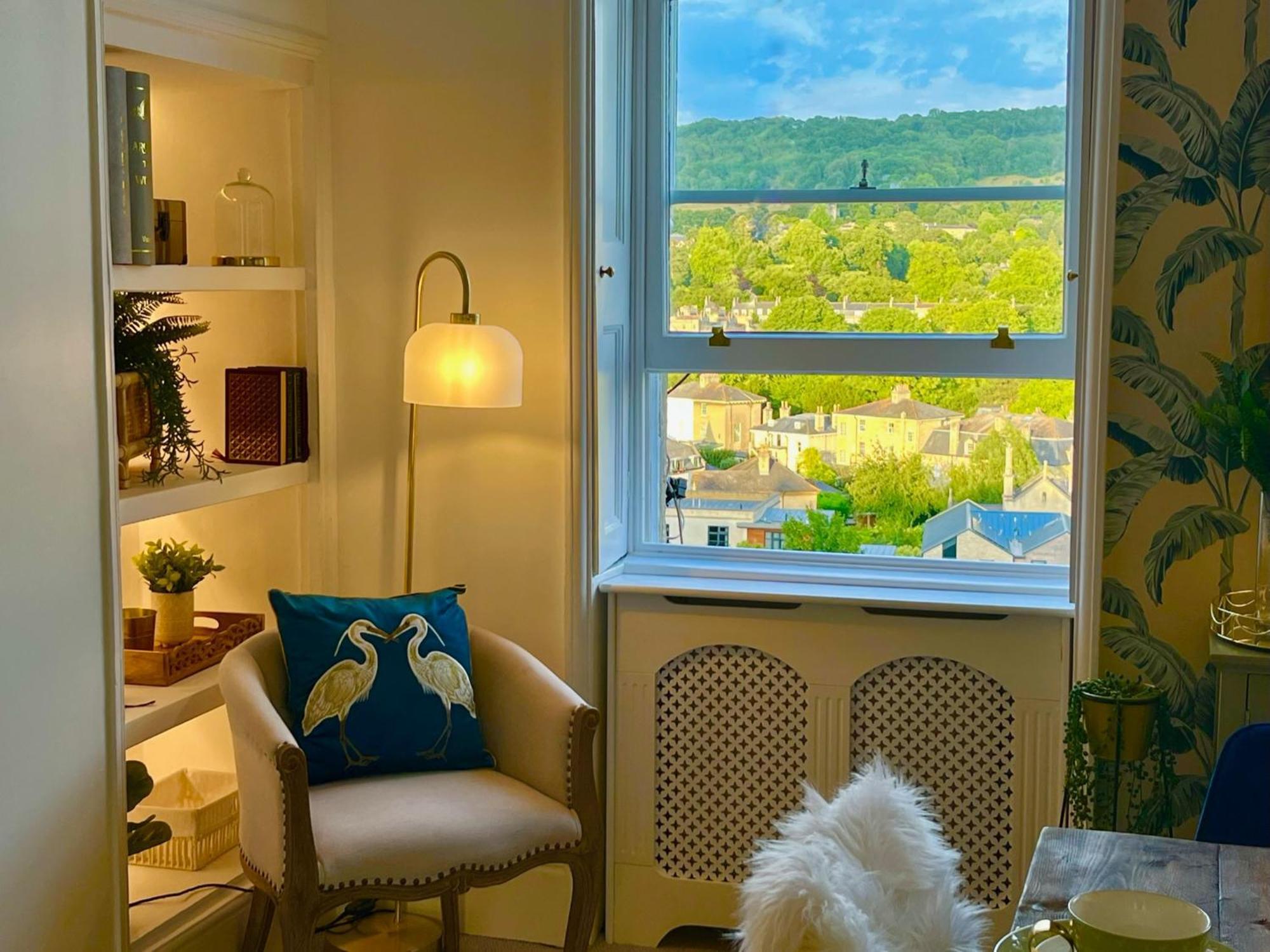 The Paragon Penthouse - Stunning Views Over Bath! Bagian luar foto