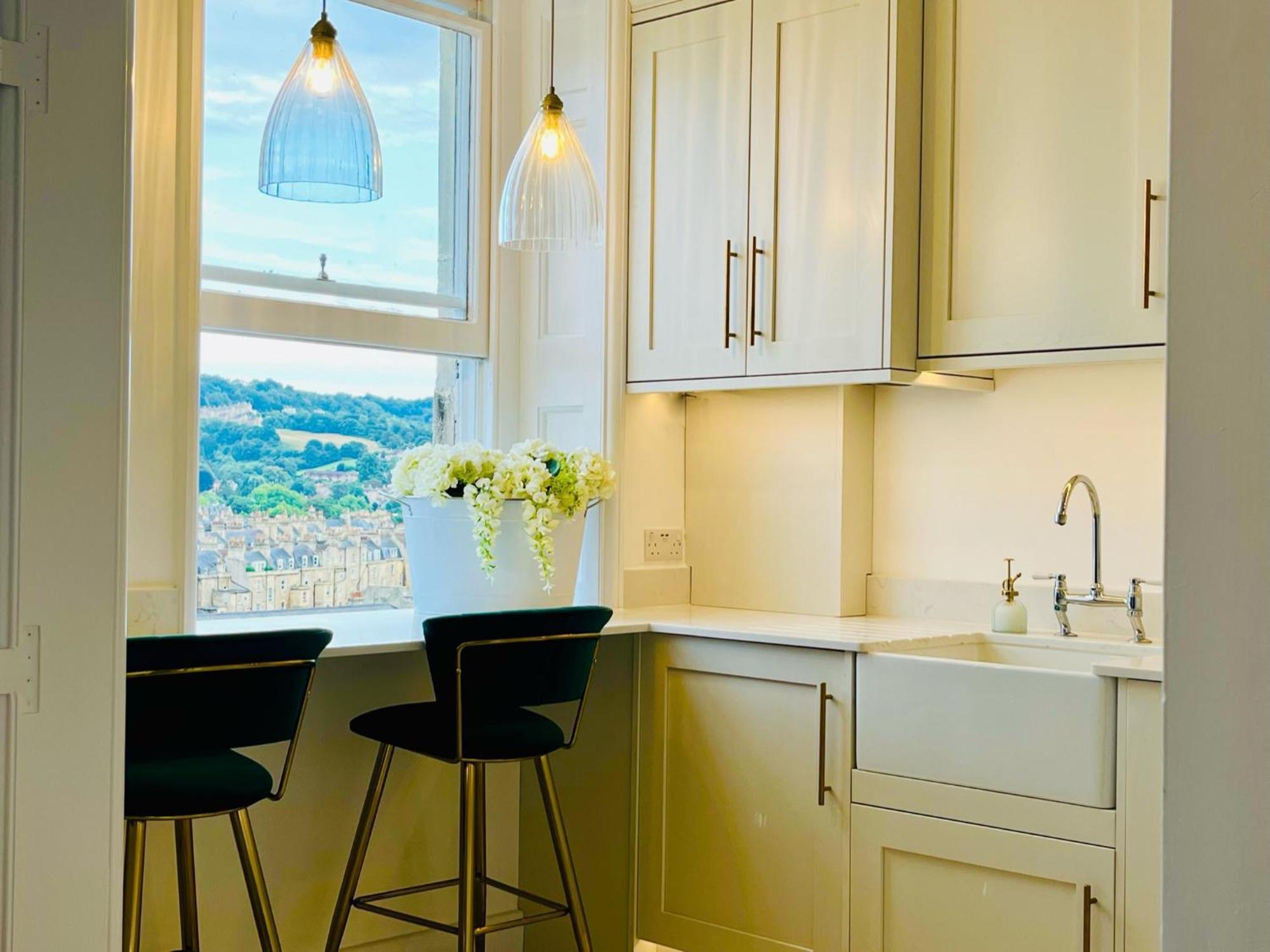 The Paragon Penthouse - Stunning Views Over Bath! Bagian luar foto