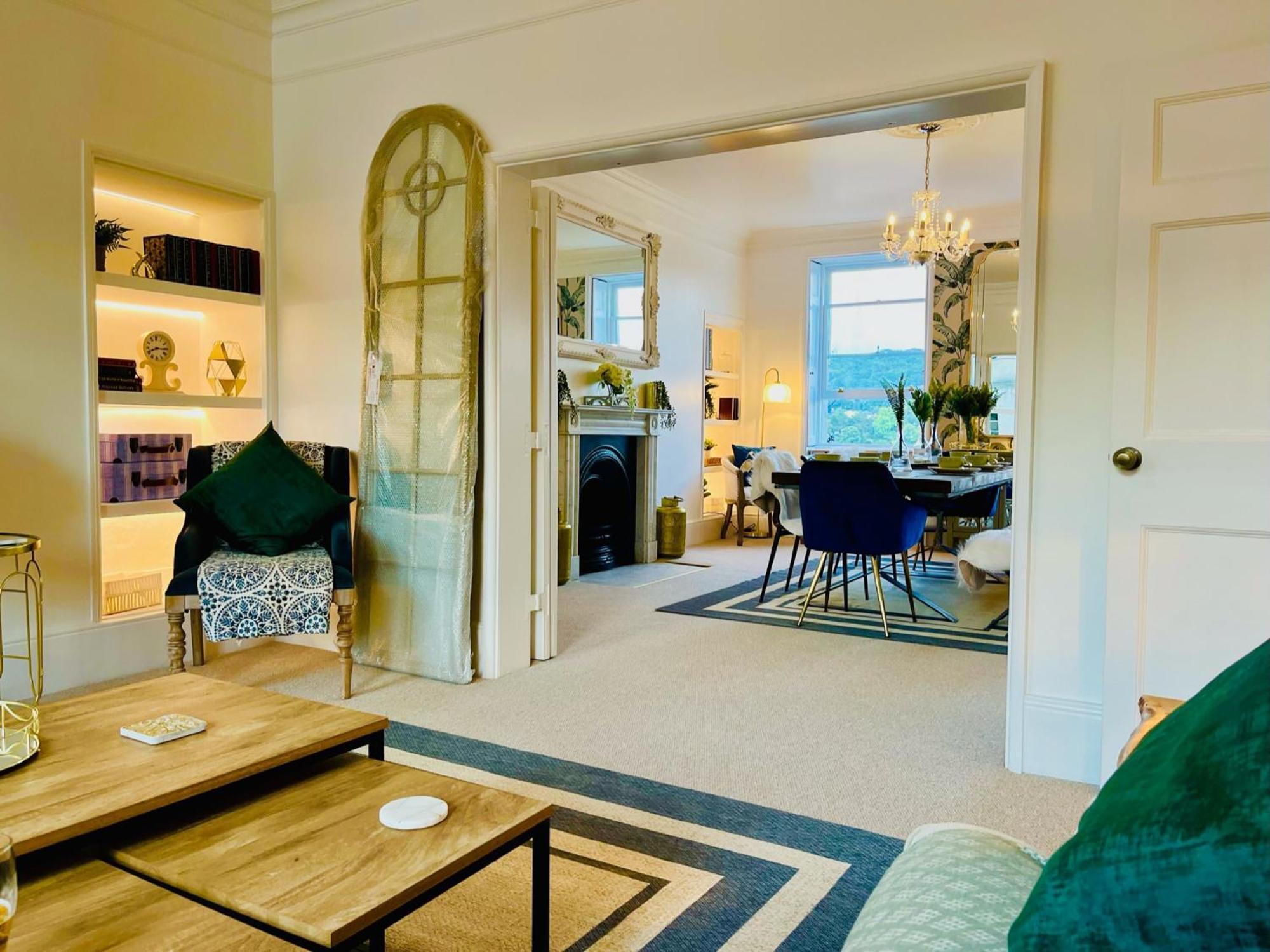 The Paragon Penthouse - Stunning Views Over Bath! Bagian luar foto