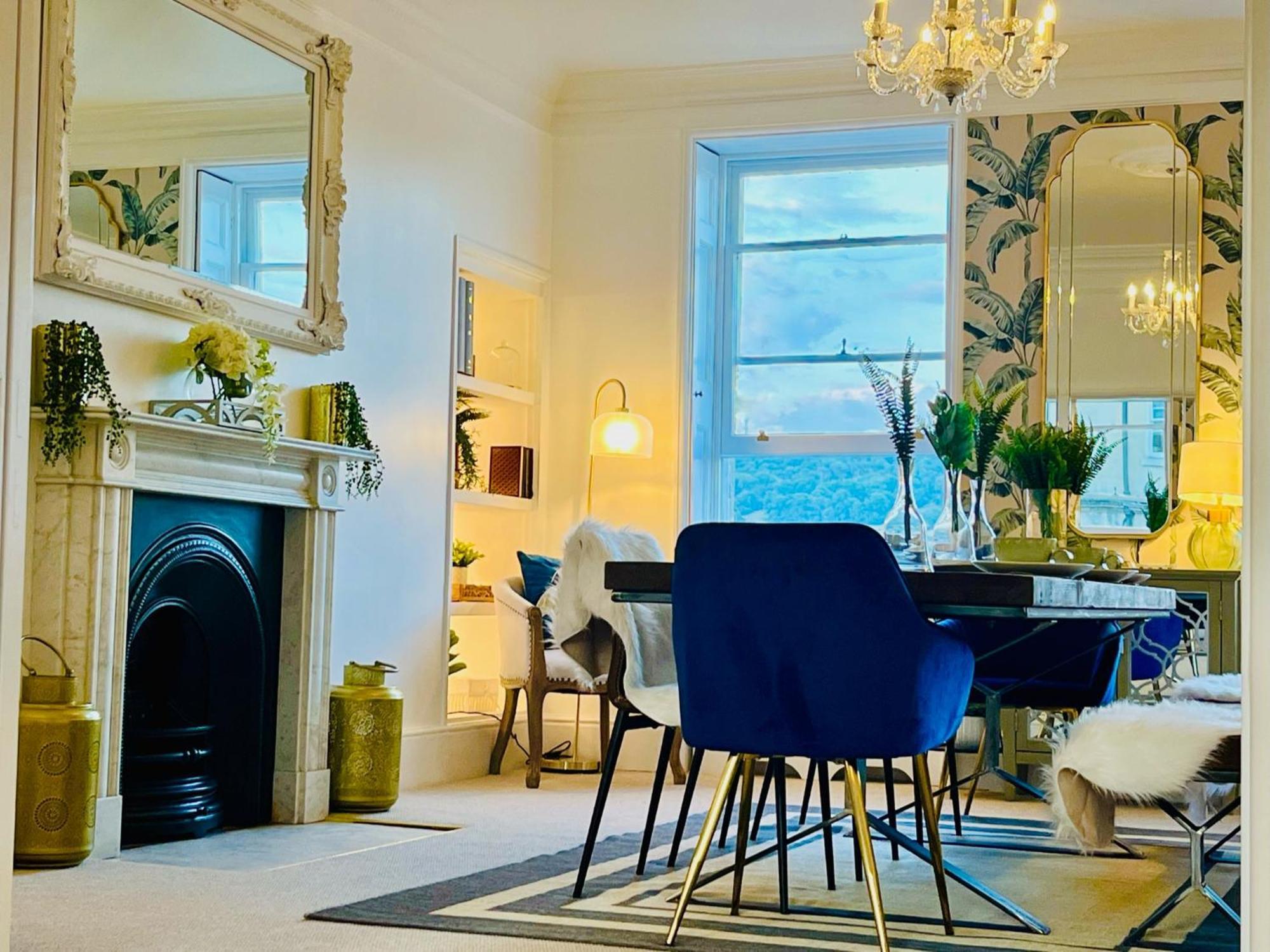 The Paragon Penthouse - Stunning Views Over Bath! Bagian luar foto